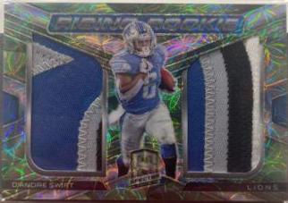 D'Andre Swift [Patch Autograph Neon Green] #209