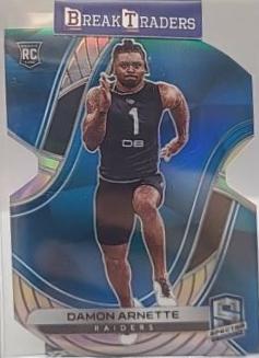 Damon Arnette [Blue Die Cut] #179