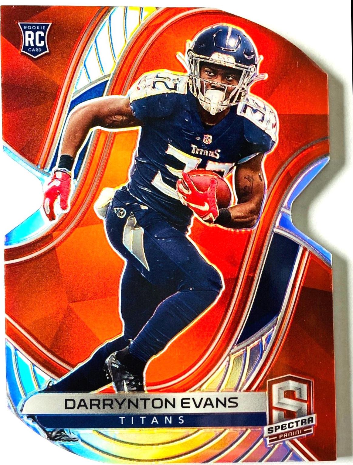 Darrynton Evans [Orange Die Cut] #170