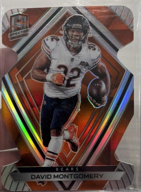 David Montgomery [Orange Die Cut] #25