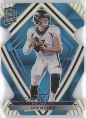 Drew Lock [Blue Die Cut] #15