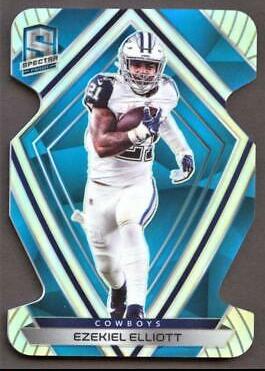 Ezekiel Elliott [Blue Die Cut] #20