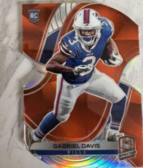 Gabriel Davis [Orange Die Cut] #174