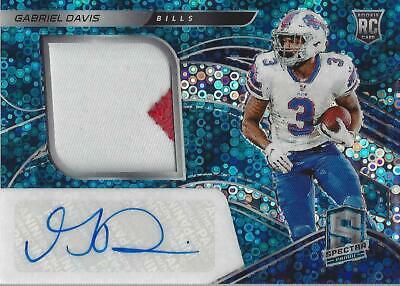 Gabriel Davis [Patch Autograph Neon Blue] #238