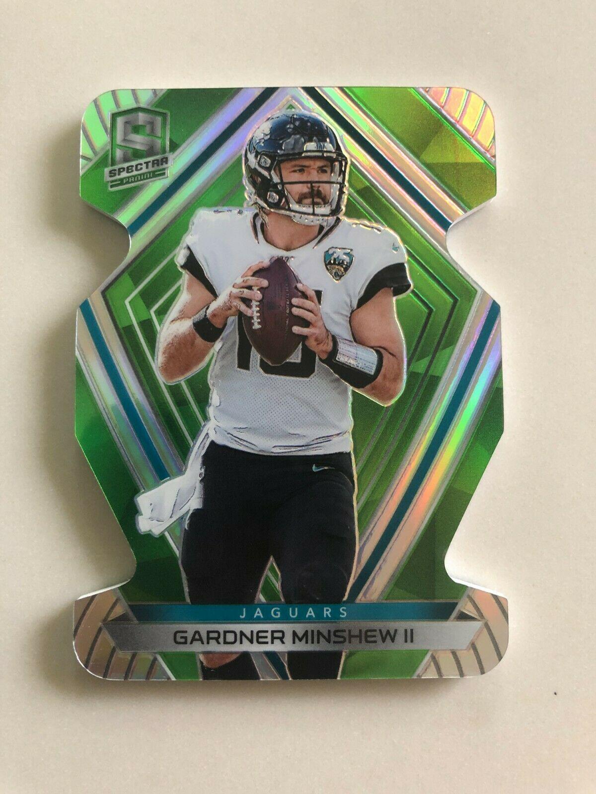 Gardner Minshew II [Green Die Cut] #120