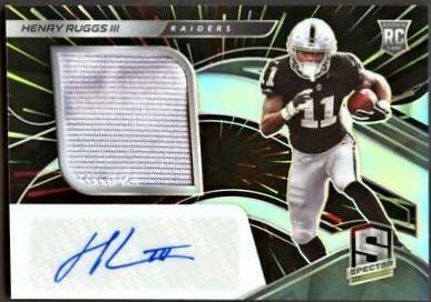 Henry Ruggs III [Patch Autograph Hyper] #213