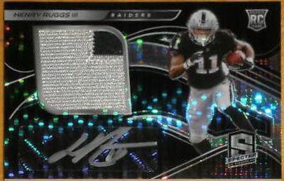 Henry Ruggs III [Patch Autograph Neon Black Light] #213