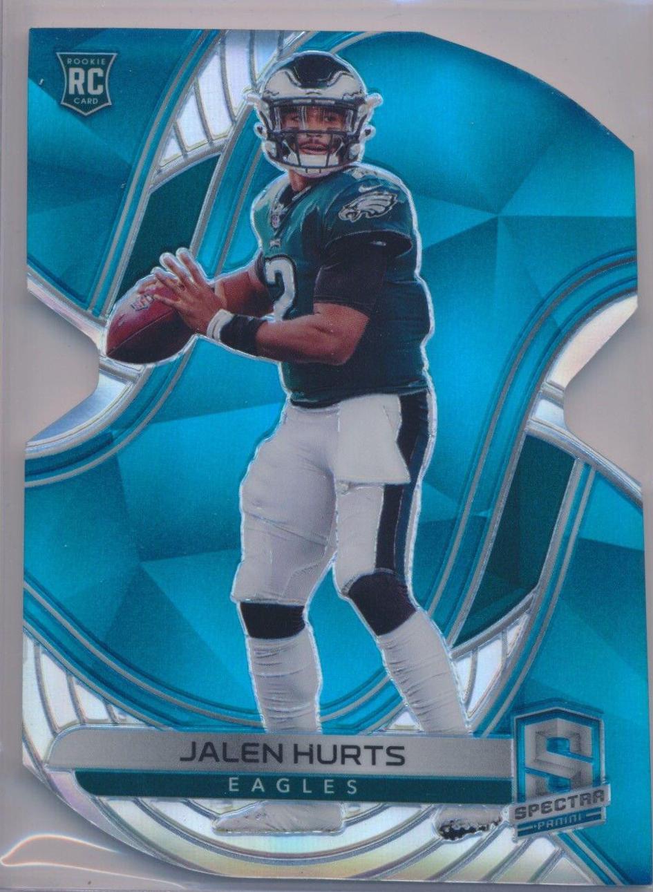Jalen Hurts [Blue Die Cut] #149