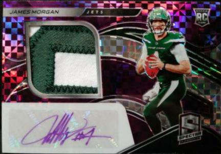 James Morgan [Patch Autograph Neon Purple] #237