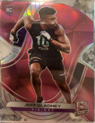 Jeff Gladney [Pink Die Cut] #182