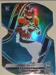 Jerry Jeudy [Blue Die Cut] #142