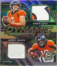 Jerry Jeudy [Patch Autograph Neon Marble] #207