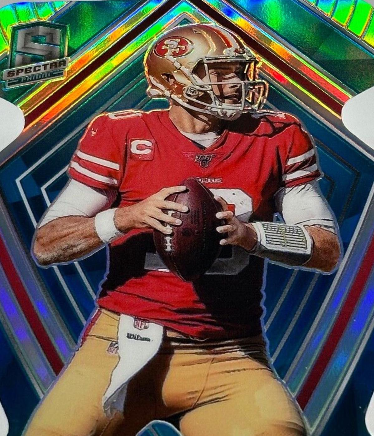 Jimmy Garoppolo [Blue Die Cut] #132
