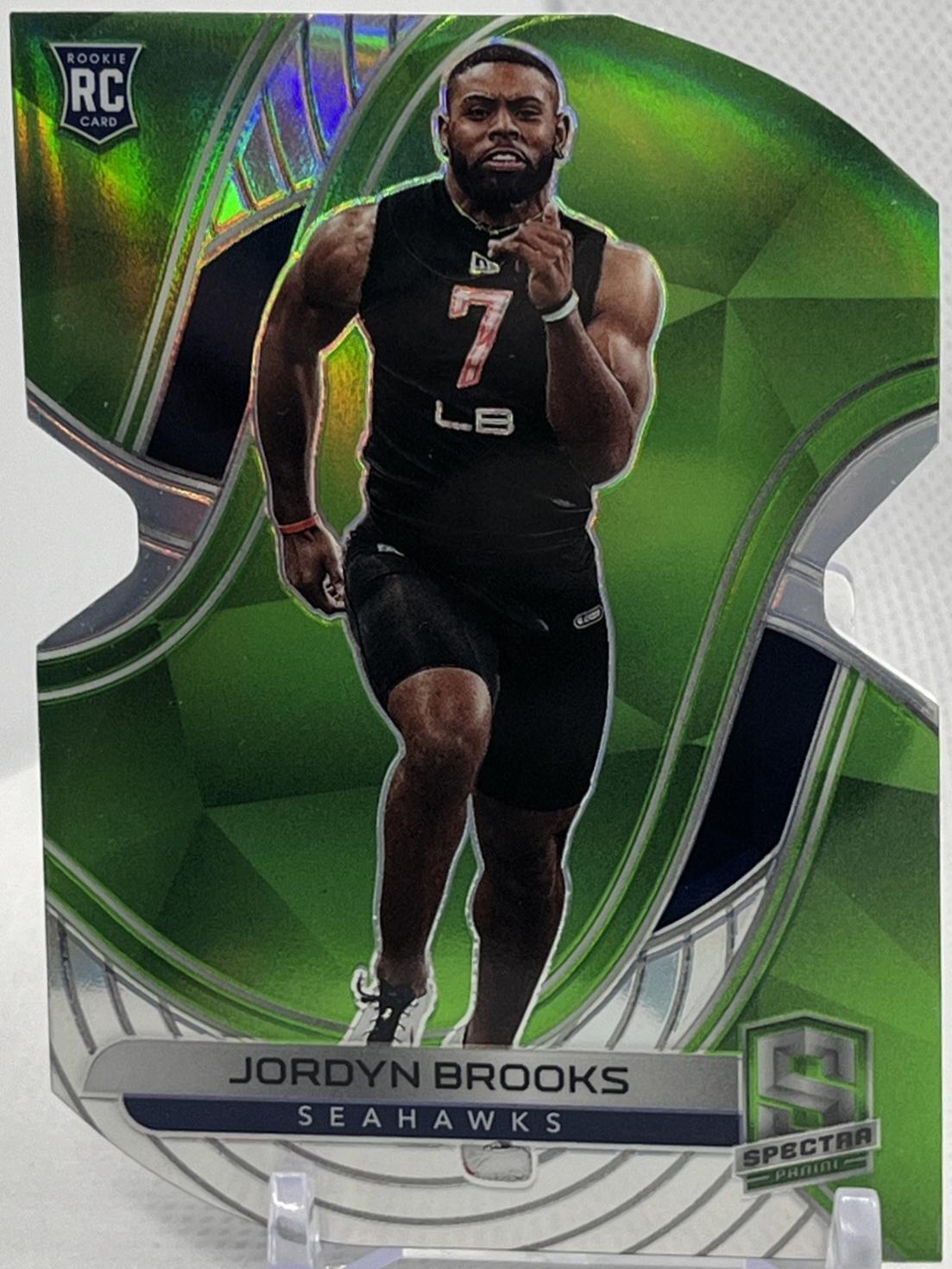 Jordyn Brooks [Green Die Cut] #181