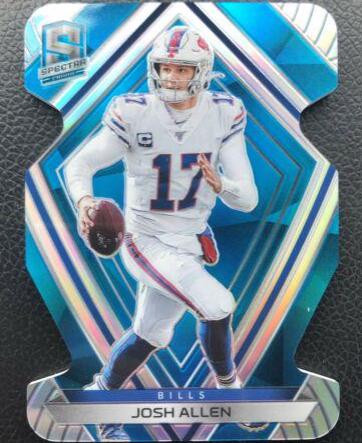 Josh Allen [Blue Die Cut] #7