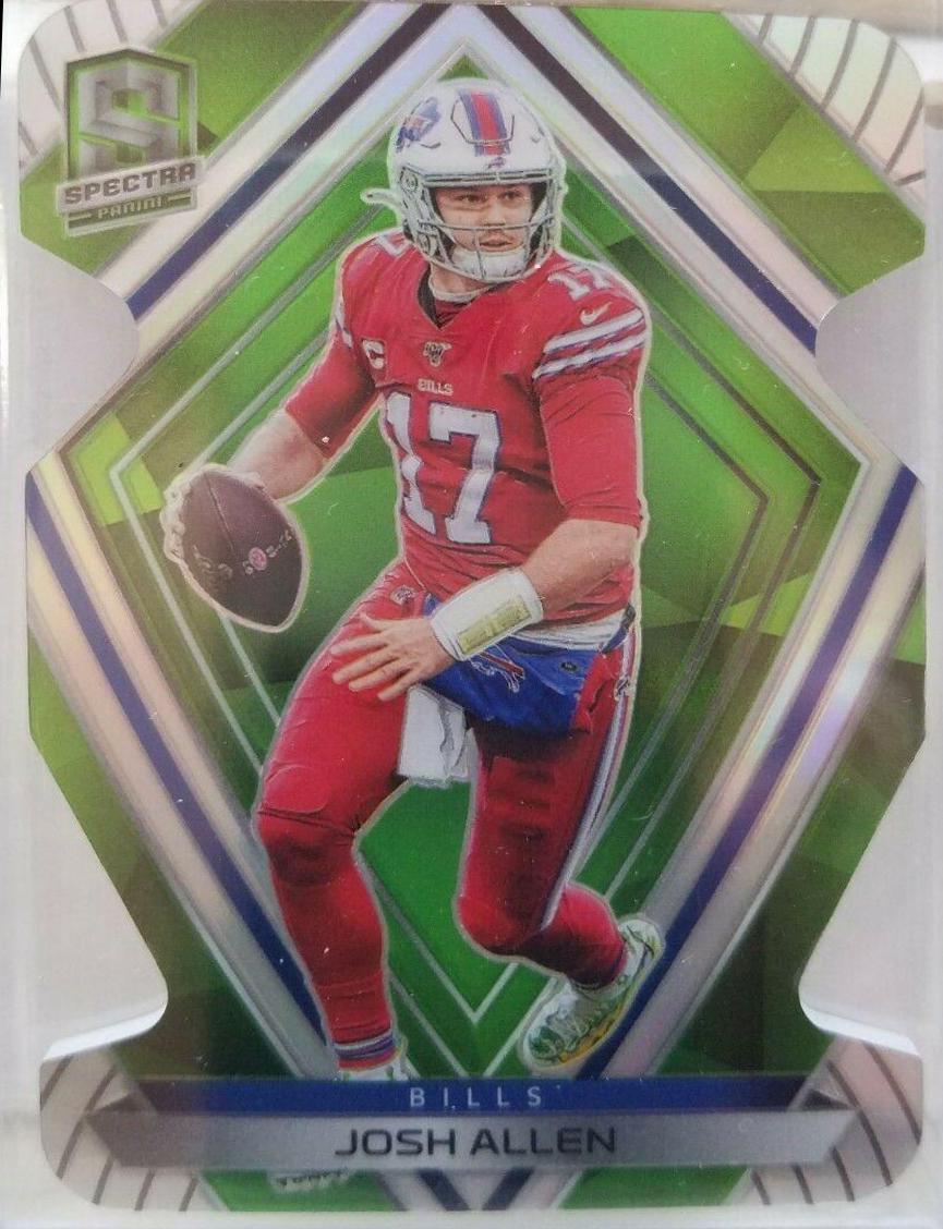 Josh Allen [Green Die Cut] #7