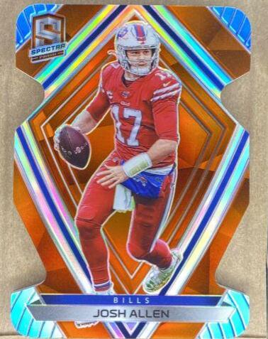 Josh Allen [Orange Die Cut] #7