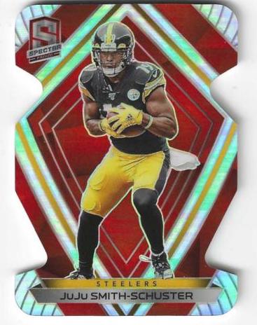 JuJu Smith Schuster [Orange Die Cut] #62
