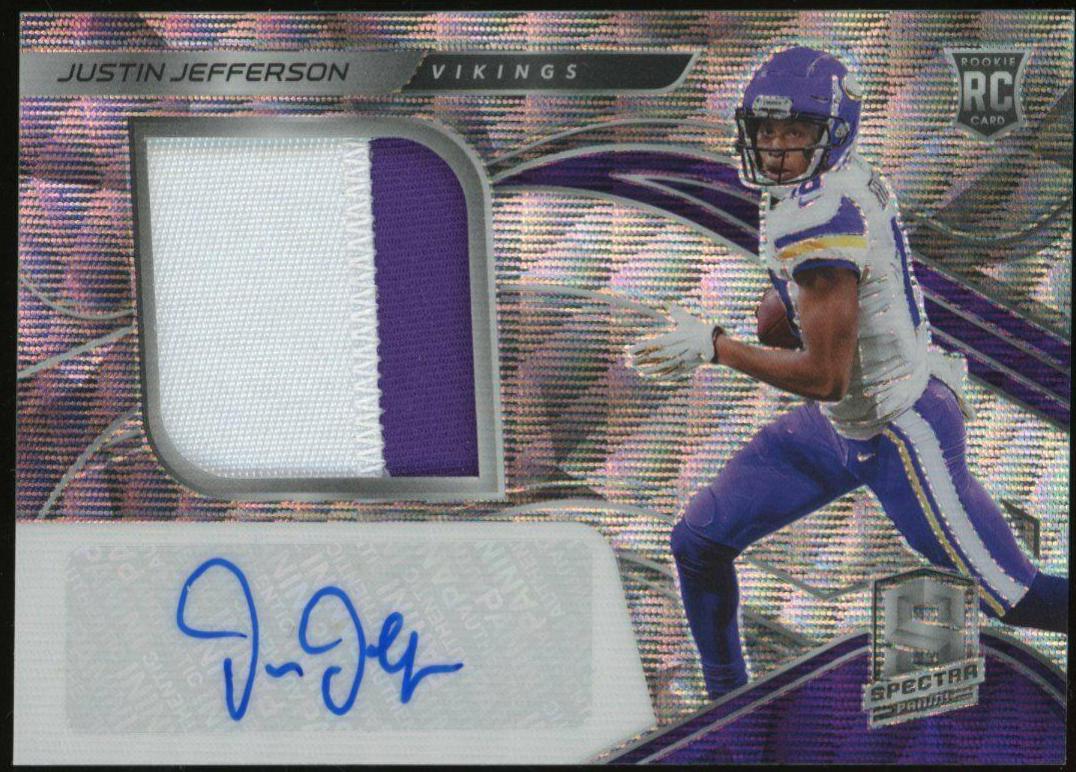 Justin Jefferson [Patch Autograph Wave] #214