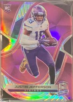 Justin Jefferson [Pink Die Cut] #148