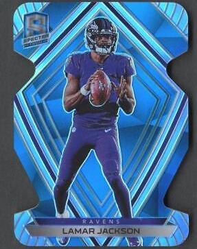 Lamar Jackson [Blue Die Cut] #2