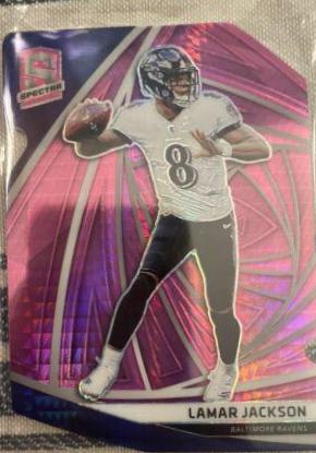 Lamar Jackson [Orange Die Cut] #2