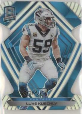 Luke Kuechly [Blue Die Cut] #97