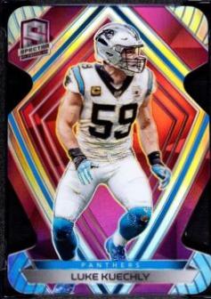 Luke Kuechly [Pink Die Cut] #97