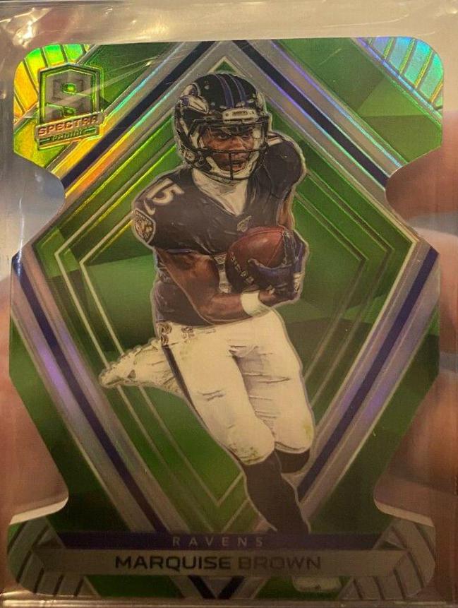 Marquise Brown [Green Die Cut] #4