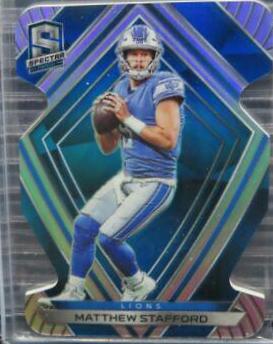 Matthew Stafford [Blue Die Cut] #90