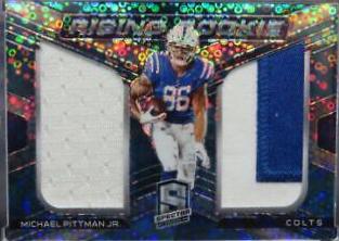 Michael Pittman Jr. [Patch Autograph Neon Blue] #218