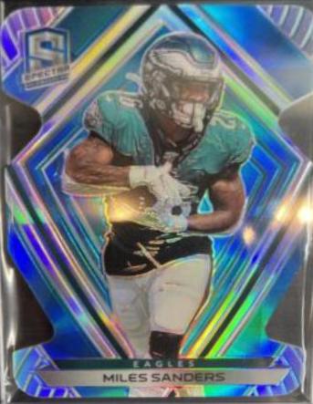 Miles Sanders [Blue Die Cut] #111