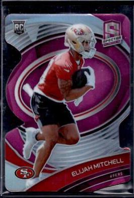 Mitchell Trubisky [Pink Die Cut] #24