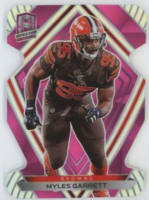 Myles Garrett [Orange Die Cut] #126