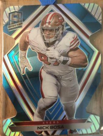Nick Bosa [Blue Die Cut] #133