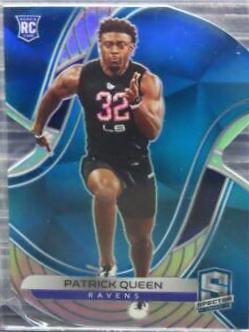 Patrick Queen [Blue Die Cut] #200