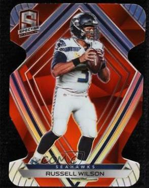 Russell Wilson [Orange Die Cut] #37