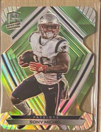 Sony Michel [Green Die Cut] #128