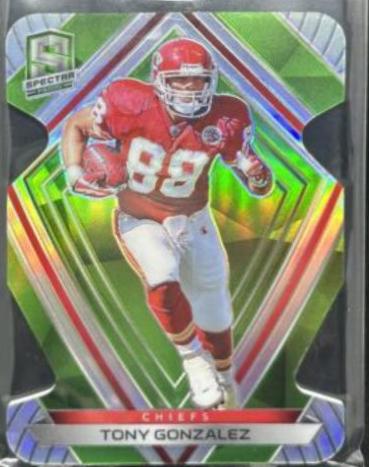 Tony Gonzalez [Green Die Cut] #85