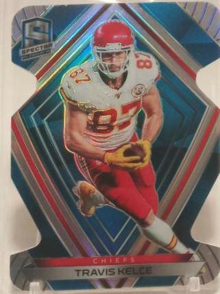 Travis Kelce [Blue Die Cut] #84
