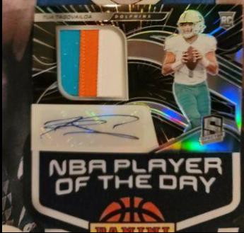 Tua Tagovailoa [Patch Autograph Hyper] #202