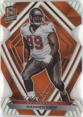 Warren Sapp [Orange Die Cut] #44