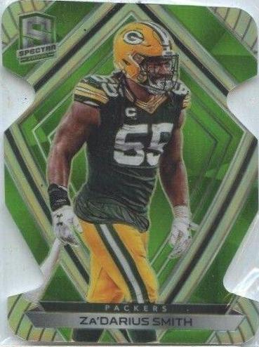 Za'Darius Smith [Green Die Cut] #108