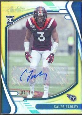 Caleb Farley [Signature Spectrum Gold] #144