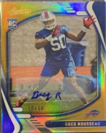 Greg Rousseau [Signature Spectrum Gold] #149