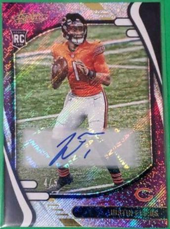 Justin Fields [Signature Purple Rain] #108