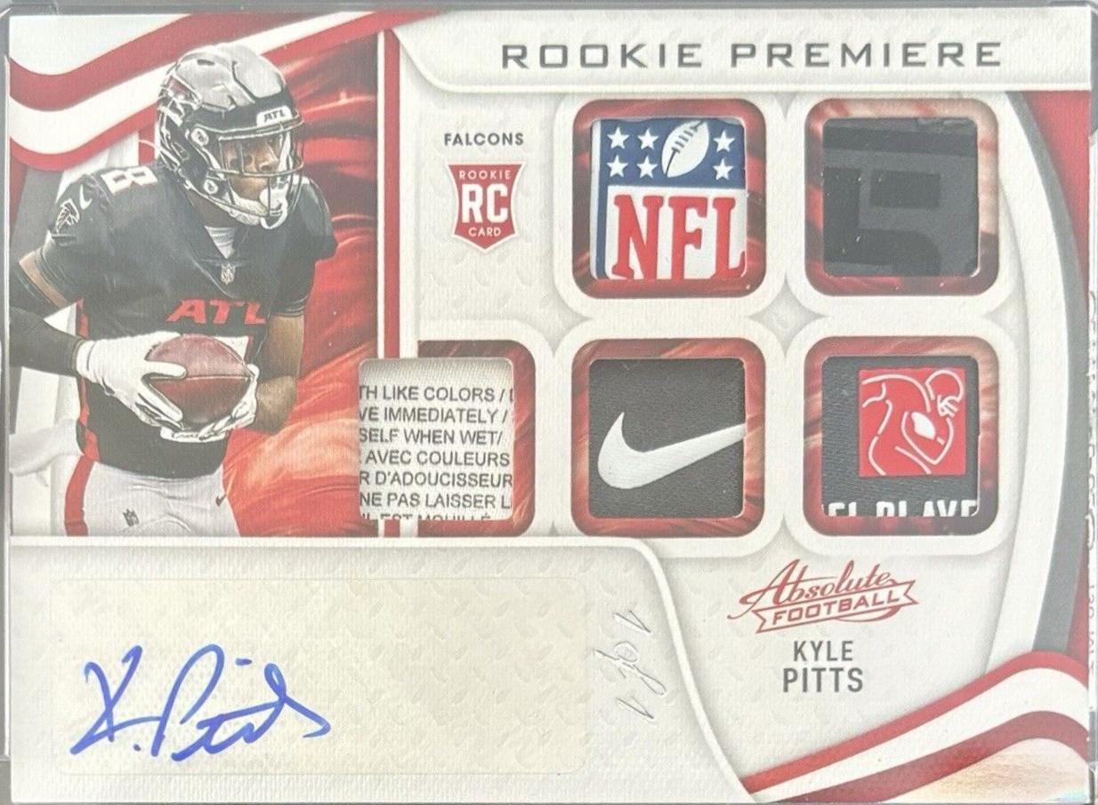 Kyle Pitts [Materials Autograph Five] #204