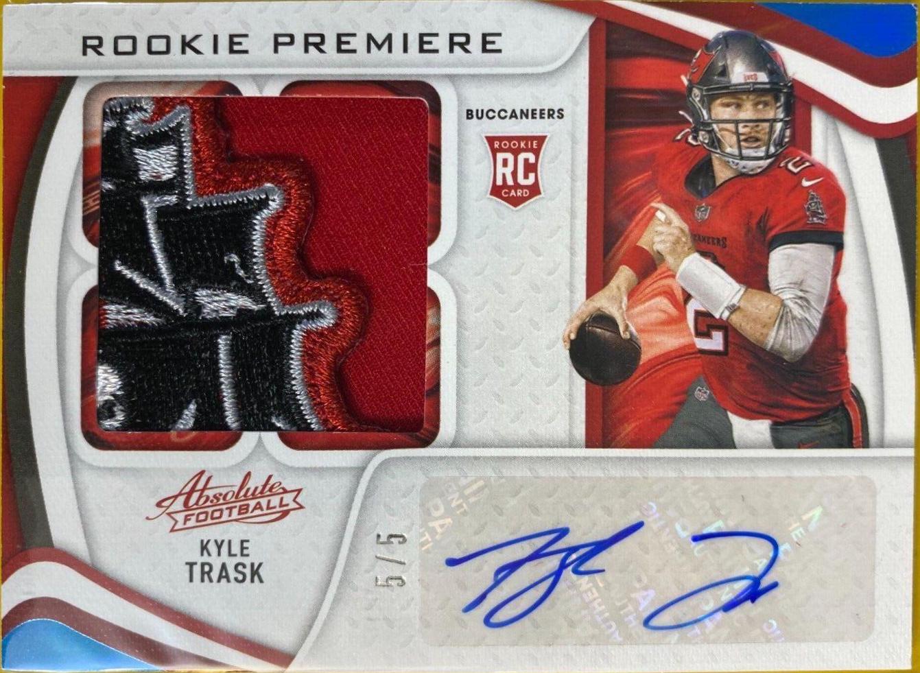 Kyle Trask [Materials Autograph Jumbo Spectrum] #221