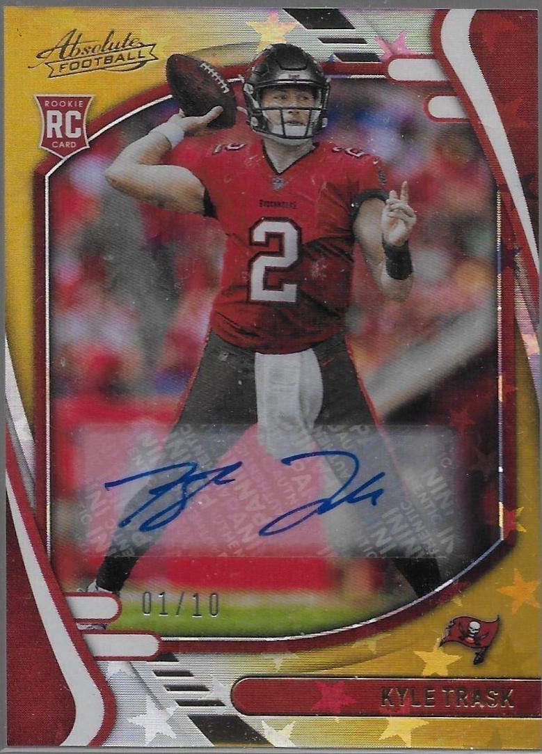 Kyle Trask [Signature Gold Stars] #121
