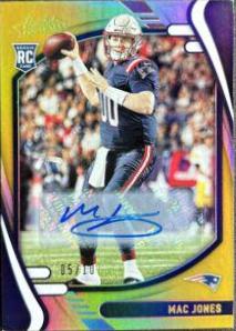 Mac Jones [Signature Spectrum Gold] #109